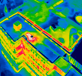 termografia con drones